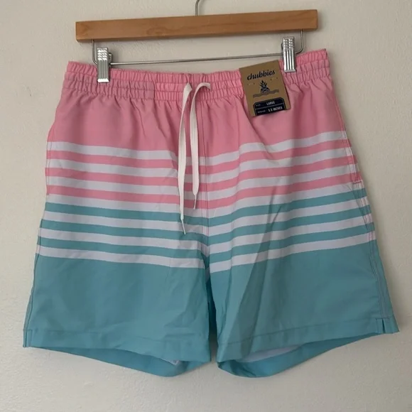 Chubbies The On The Horizons Classic Swim Trunks with 5.5” Inseam